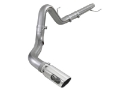 Picture of aFe Large Bore-HD 4in 409 SS DPF-Back Exh 18-19 Ford F-150 V6-3-0L td w- Polished Tip