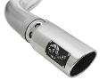 Picture of aFe Large Bore-HD 4in 409 SS DPF-Back Exh 18-19 Ford F-150 V6-3-0L td w- Polished Tip