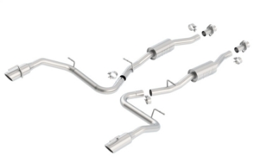 Picture of Borla 99-04 Ford Mustang SVT Cobra Aggressive SS Catback Exhaust