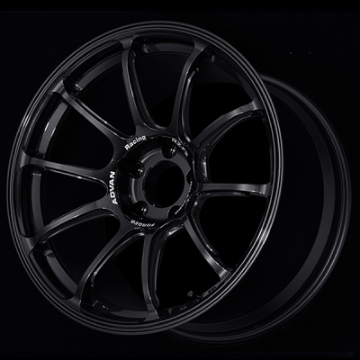 Picture of Advan RZ-F2 18x9-5 +12 5x114-3 Racing Titanium Black Wheel