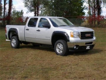 Picture of Stampede 2011-2014 GMC Sierra 2500 HD 78-7-97-6in Bed Ruff Riderz Fender Flares 4pc Smooth