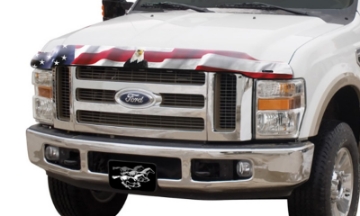 Picture of Stampede 2011-2016 Ford F-250 Super Duty Vigilante Premium Hood Protector - Flag
