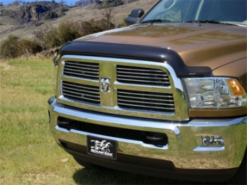 Picture of Stampede 2010-2019 Dodge Ram 2500 Vigilante Premium Hood Protector - Smoke