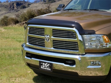 Picture of Stampede 2010-2019 Dodge Ram 2500 Vigilante Premium Hood Protector - Smoke