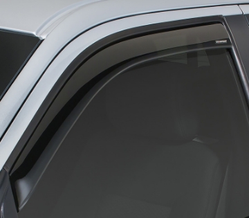 Picture of Stampede 2017-2019 Nissan Titan Extended Cab Pickup Snap-Inz Sidewind Deflector 2pc - Smoke