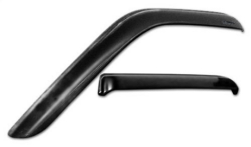 Picture of Stampede 2017-2019 Nissan Titan Crew Cab Pickup Snap-Inz Sidewind Deflector 4pc - Smoke