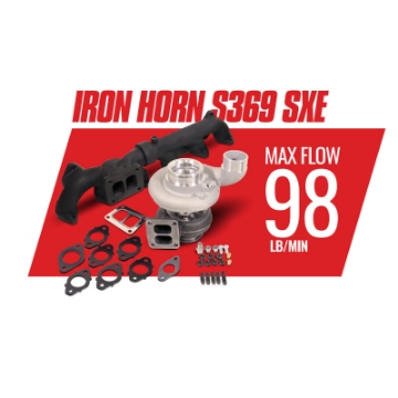 Picture of BD Diesel Iron Horn 5-9L Turbo Kit S369SXE-80 0-91AR Dodge 03-07