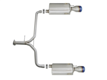Picture of aFe Takeda 2-25-1-75in 304 SS Axle-Back Exh w-Blue Flame Tips 13-17 Honda Accord Sport Sedan I4-2-4L