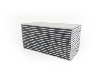 Picture of CSF Water-Air Bar & Plate Intercooler Core - 12in L x 6in H x 6in W