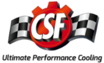 Picture of CSF 04-13 BMW 335i-xi E90-E91-E92-E93 High Performance Stepped Core Bar-Plate Intercooler - Black