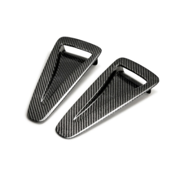 Picture of Seibon 09-10 Nissan Skyline R35 GTR OEM Carbon Fiber Hood Scoop
