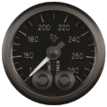 Picture of Autometer Stack Instruments 52mm 140-280 Deg F 1-8in NPTF Male Pro Control Oil Temp Gauge - Black