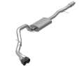 Picture of Kooks 2019+ GM 1500 Series Truck 6-2L CC w- Short Box OEM x 3-1-2in SS Catback Exhaust w-Black Tips