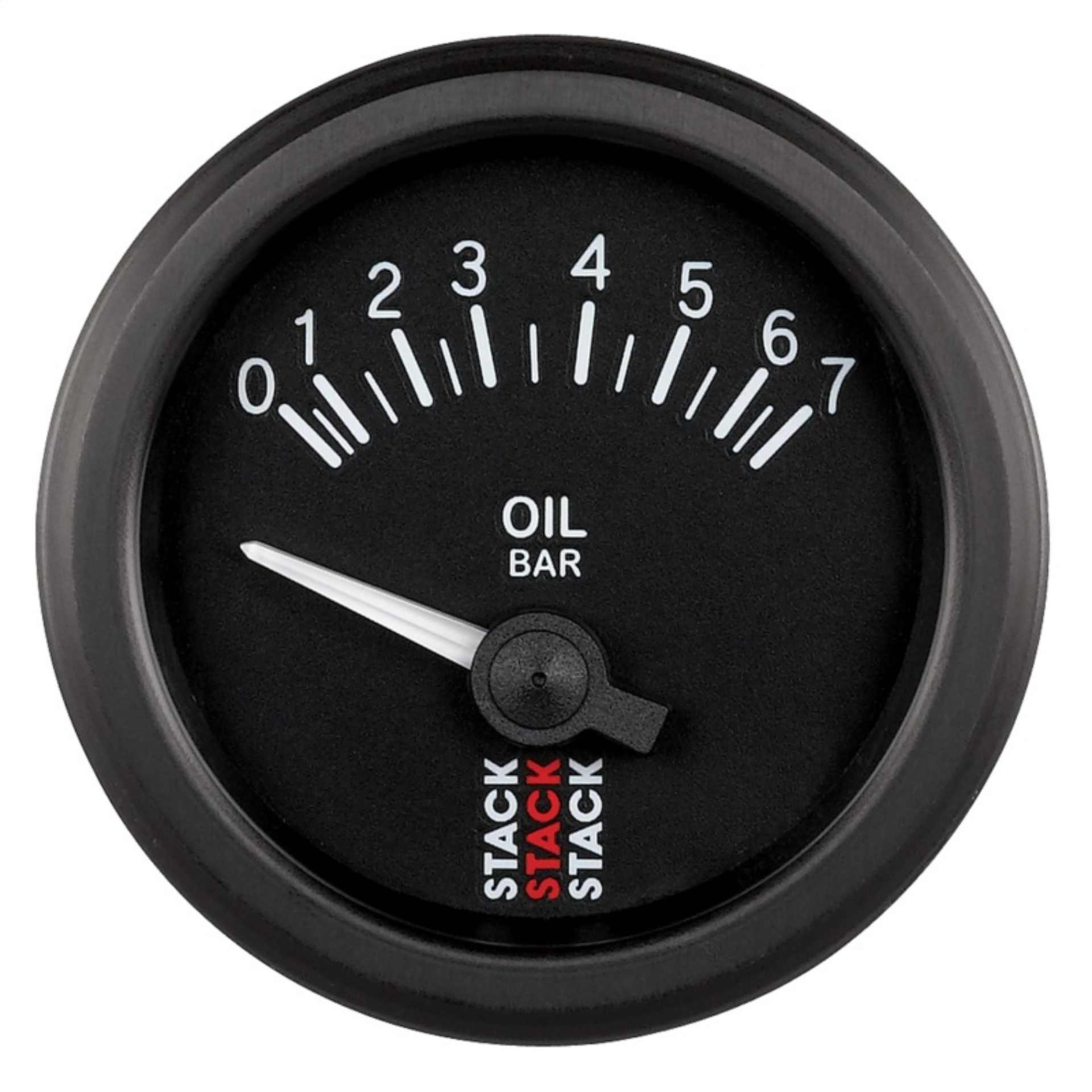 Picture of Autometer Stack 52mm 0-7 Bar M10 M Electric Oil Pressure Gauge - Black