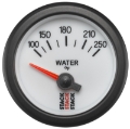 Picture of Autometer Stack 52mm 100-250 Deg F 1-8in NPTF Electric Water Temp Gauge - White