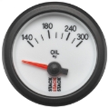 Picture of Autometer Stack 52mm 140-300 Deg F 1-8in NPTF Electric Oil Temp Gauge - White