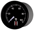 Picture of Autometer Stack 52mm 0-100 PSI 1-8in NPTF Male Pro Stepper Motor Oil Pressure Gauge - Black