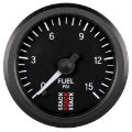 Picture of Autometer Stack 52mm 0-15 PSI 1-8in NPTF Male Pro Stepper Motor Fuel Pressure Gauge - Black
