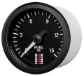 Picture of Autometer Stack 52mm 0-15 PSI 1-8in NPTF Male Pro Stepper Motor Fuel Pressure Gauge - Black