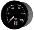 Picture of Autometer Stack 52mm 0-100 PSI 1-8in NPTF Male Pro Stepper Motor Fuel Pressure Gauge - Black