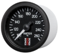 Picture of Autometer Stack 52mm 100-260 Deg F 1-8in NPTF Male Pro Stepper Motor Water Temp Gauge - Black
