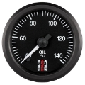 Picture of Autometer Stack 52mm 40-140 Deg C 1-8in NPTF Male Pro Stepper Motor Oil Temp Gauge - Black