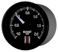 Picture of Autometer Stack 52mm -1 to +2 Bar Incl T-Fitting Pro Stepper Motor Boost Pressure Gauge - Black