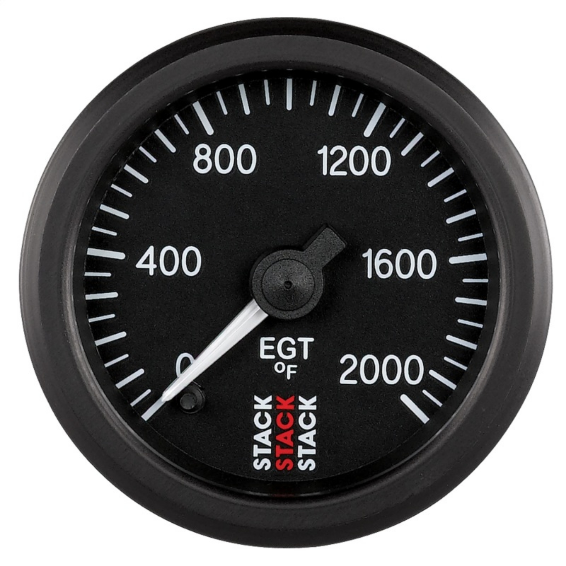 Picture of Autometer Stack 52mm 0-2000 Deg F Pro Stepper Motor Exhaust Gas Temp Gauge - Black