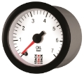 Picture of Autometer Stack 52mm 0-7 Bar M10 Male Pro Stepper Motor Oil Pressure Gauge - White