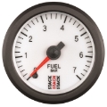 Picture of Autometer Stack 52mm 0-7 Bar M10 Male Pro Stepper Motor Fuel Pressure Gauge - White