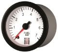 Picture of Autometer Stack 52mm 0-7 Bar M10 Male Pro Stepper Motor Fuel Pressure Gauge - White