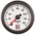 Picture of Autometer Stack 52mm 40-120 Deg C 1-8in NPTF Male Pro Stepper Motor Water Temp Gauge - White