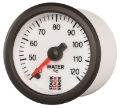 Picture of Autometer Stack 52mm 40-120 Deg C 1-8in NPTF Male Pro Stepper Motor Water Temp Gauge - White
