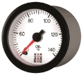 Picture of Autometer Stack 52mm 40-140 Deg C 1-8in NPTF Male Pro Stepper Motor Oil Temp Gauge - White