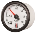 Picture of Autometer Stack 52mm -1 to +2 Bar Incl T-Fitting Pro Stepper Motor Boost Pressure Gauge - White