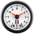 Picture of Autometer Stack Analog Clock Gauge - White