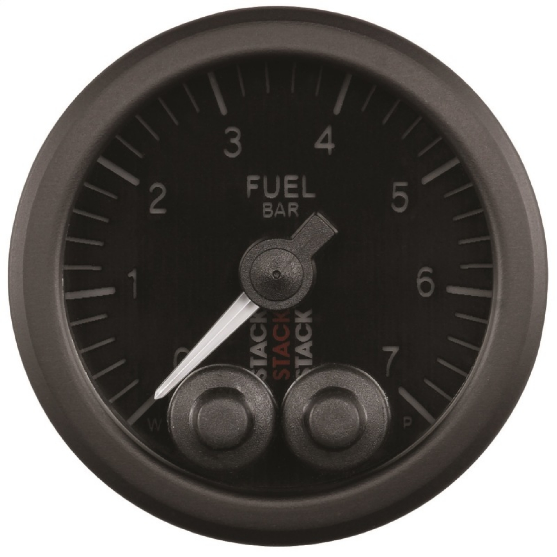Picture of Autometer Stack 52mm 0-7 Bar M10 Male Pro-Control Fuel Pressure Gauge - Black