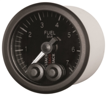 Picture of Autometer Stack 52mm 0-7 Bar M10 Male Pro-Control Fuel Pressure Gauge - Black