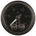 Picture of Autometer Stack 52mm 40-140 Deg C 1-8in NPTF Male Pro-Control Oil Temp Gauge - Black