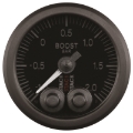 Picture of Autometer Stack 52mm -1 to +2 Bar Incl T-Fitting Pro-Control Boost Pressure Gauge - Black
