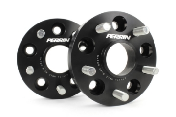 Picture of PERRIN 17-25 Honda Civic Type R - 22-26 Acura Integra Type S 64-1mm 5x120 Wheel Spacers 27mm - Pair