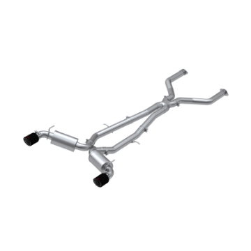 Picture of MBRP 17-19 Infiniti Q60 3-0L RWD-AWD Cat Back Dual Rear w- Carbon Fiber Tips