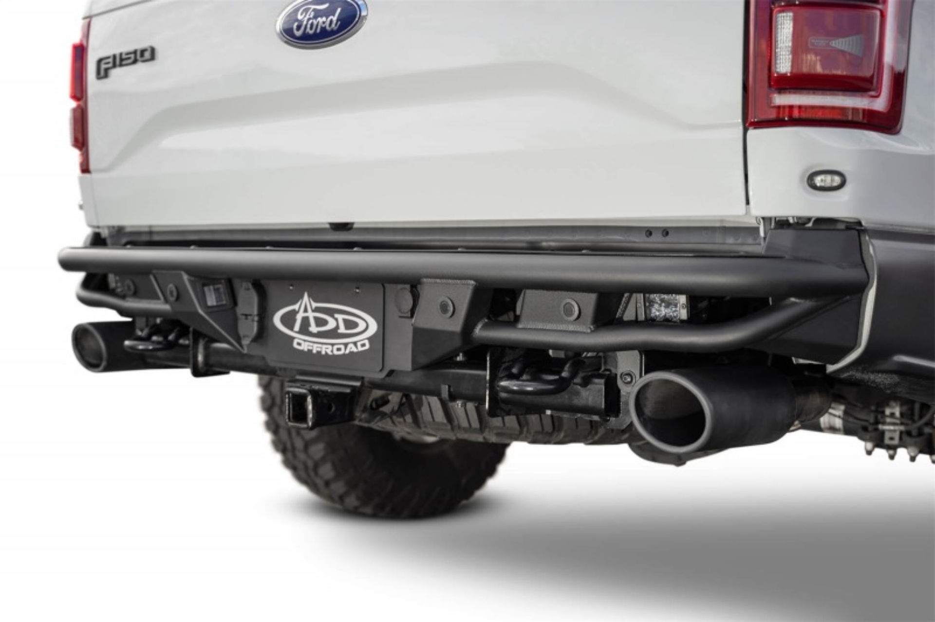 Picture of Addictive Desert Designs 17-19 Ford F-150 Raptor PRO Bolt-On Rear Bumper