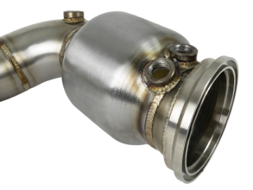 Picture of aFe Twisted Steel Street Series Down-Pipe 14-19 MINI Cooper S L4-2-0L t