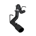 Picture of MBRP 16-19 Chevy-GMC Colorado-Canyon Duramax 3in Filter Back Single Side Black Coated Exhaust System