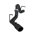 Picture of MBRP 16-19 Chevy-GMC Colorado-Canyon Duramax 3in Filter Back Single Side Black Coated Exhaust System
