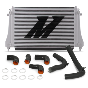 Picture of Mishimoto 2015+ VW MK7 Golf TSI - GTI - R Performance Intercooler Kit w- Pipes Black