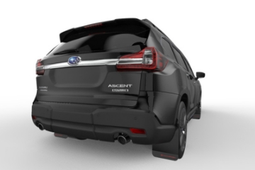 Picture of Rally Armor 18-26 Subaru Ascent Black UR Mud Flap w-Grey Logo