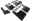 Picture of Rally Armor 12-24 Toyota 4Runner Black UR Mud Flap w-Red Logo