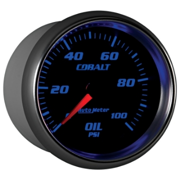 Picture of Autometer Cobalt 66mm 0-100 PSI Oil Pressure Gauge